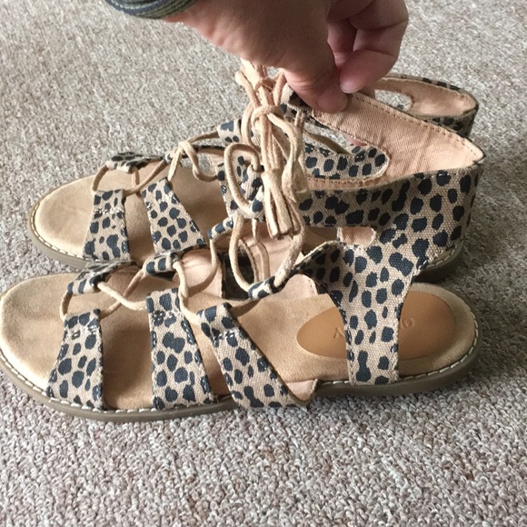 Old Navy Shoes - Leopard gladiators